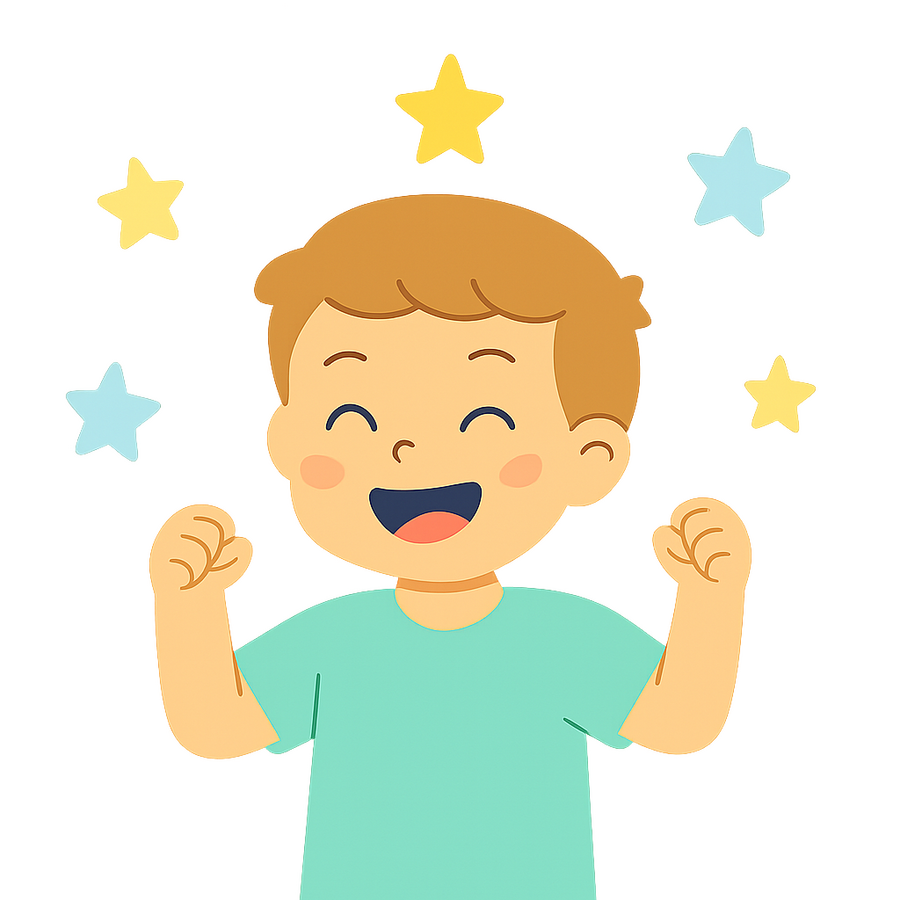 4. Kinderen verdienen sterren en verzamelen leuke badges en/of beloningen door hun dagelijkse taken uit te voeren.